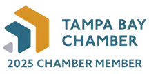 Tek Decks Pavers Tampa Bay Chamber Membership Badge